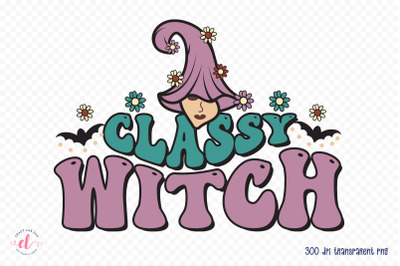 Classy Witch PNG, Halloween Witch PNG