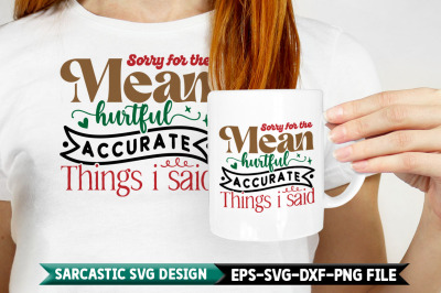 Funny Sarcastic SVG Design Template