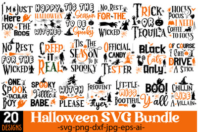 Halloween SVG Bundle&2C;Halloween Sticker Bundle&2C;Halloween Svg Disney&2C;Hal