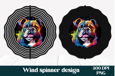 Animal wind spinner sublimation | Dog wind spinner