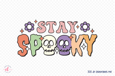 Retro Halloween Sublimation, Stay Spooky