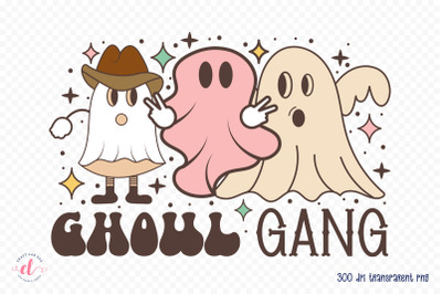 Ghoul Gang, Retro Halloween Sublimation