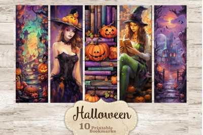 Halloween Bookmarks Printable | Whimsical Halloween