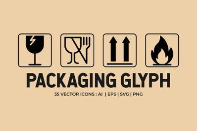 Packaging Line Icons