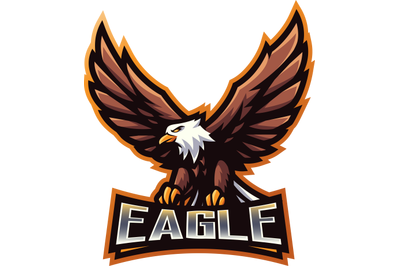 Eagle esport mascot logo design