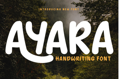 AYARA | Handwritten Display