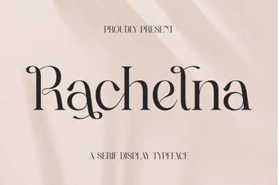 Rachelna Typeface