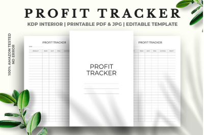 Profit Tracker Kdp Interior
