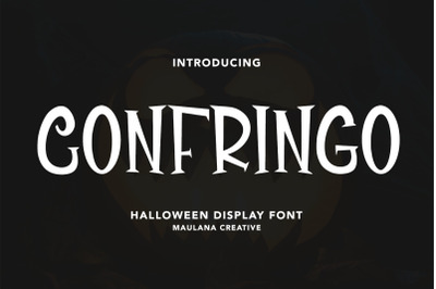 Confringo Halloween Display Font