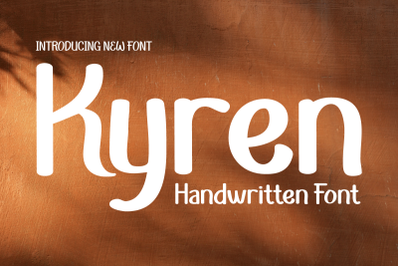 Kyren | Summer San Serif Display
