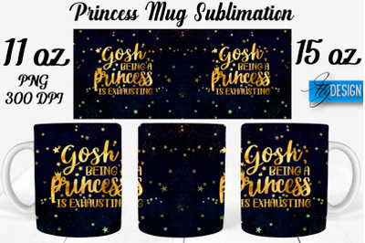 Princess 11 Oz | 15 Oz Mug Sublimation