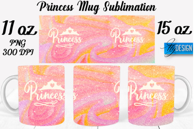 Princess 11 Oz | 15 Oz Mug Sublimation