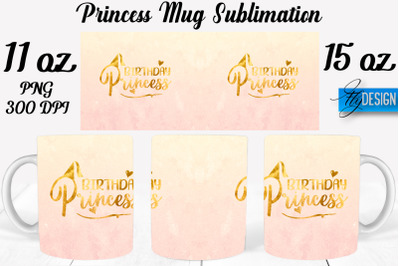 Princess 11 Oz | 15 Oz Mug Sublimation