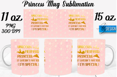 Princess 11 Oz | 15 Oz Mug Sublimation