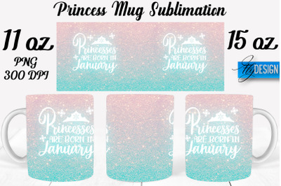 Princess 11 Oz | 15 Oz Mug Sublimation