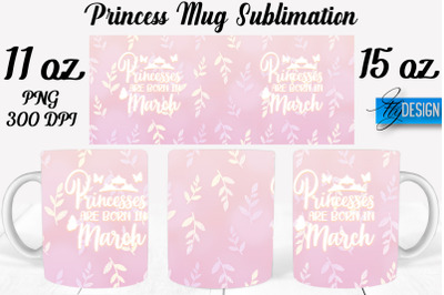 Princess 11 Oz | 15 Oz Mug Sublimation