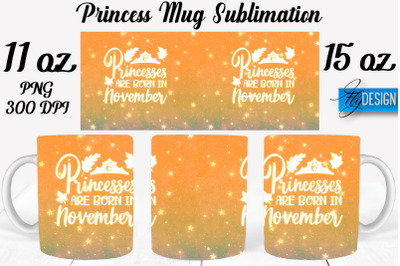 Princess 11 Oz | 15 Oz Mug Sublimation