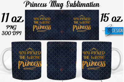 Princess 11 Oz | 15 Oz Mug Sublimation