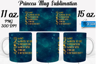 Princess 11 Oz | 15 Oz Mug Sublimation