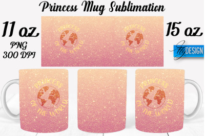 Princess 11 Oz | 15 Oz Mug Sublimation