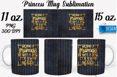 Princess 11 Oz | 15 Oz Mug Sublimation