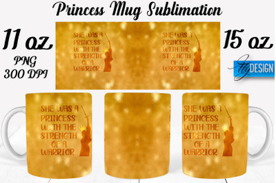 Princess 11 Oz | 15 Oz Mug Sublimation