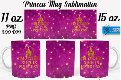 Princess 11 Oz | 15 Oz Mug Sublimation