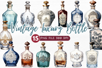 Luxury Vintage Bottle