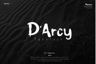 D&#039;arcy Typeface