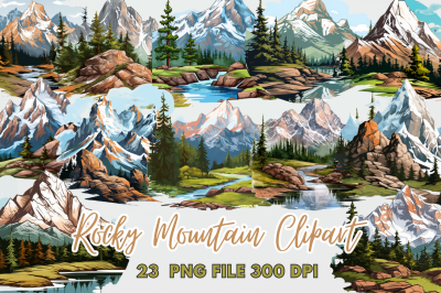 Rocky Mountain Clipart