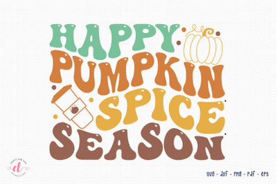 Happy Pumpkin Spice Season | Fall SVG