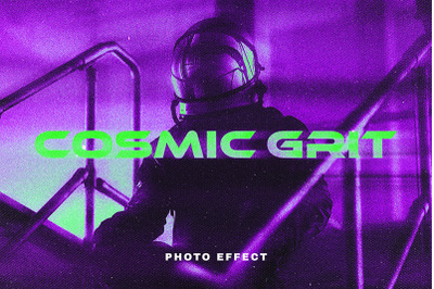 Cosmic Grit Photo Effect