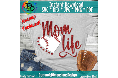 Baseball Mama Svg, Baseball Mom, Baseball Svg, Funny Baseball Mom Shir