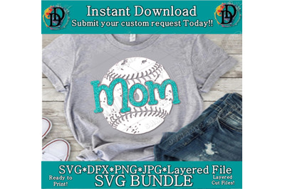 Baseball Mama Svg, Baseball Mom, Baseball Svg, Funny Baseball Mom Shir