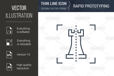 Rapid Prototyping Icon