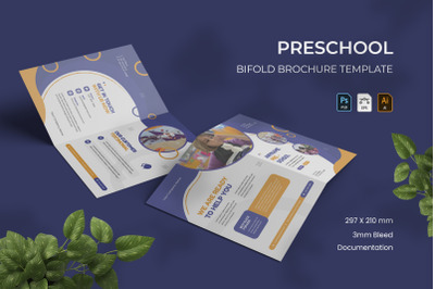 Preschool - Bifold Brochure