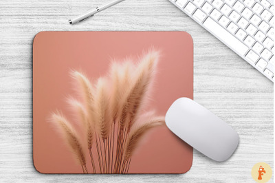 Pampas Grass On Soft Beige Background