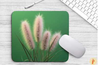 Pampas Grass On Soft Green Background