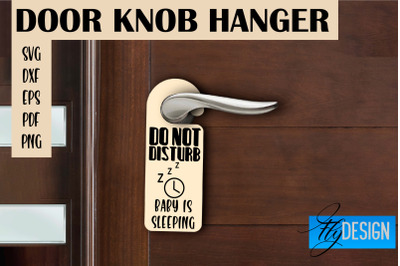 Door Knob Hanger SVG | Funny Quotes SVG Design