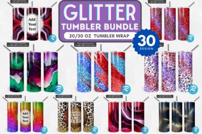 Glitter Png  Tumbler Bundle