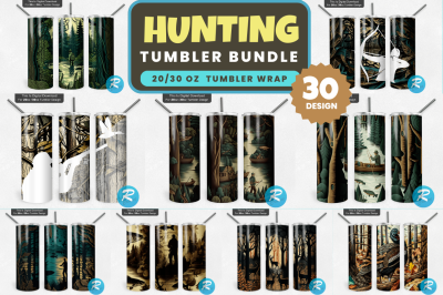 Hunting Png Tumbler Bundle