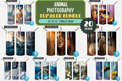 Animal Photography Tumbler Bundle