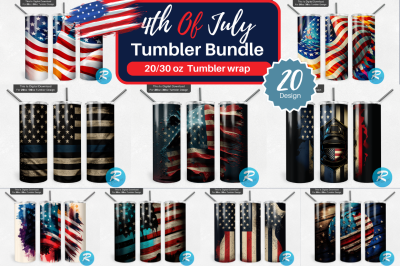 4th July Png Tumbler Bundle