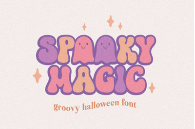 Spooky Magic Cute Halloween Font