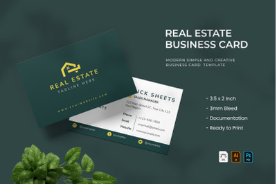 Real Estate - Business Card