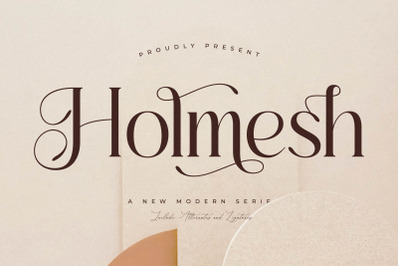 Holmesh Typeface