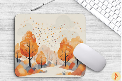 Simple Fall Scenery Pastel Colors