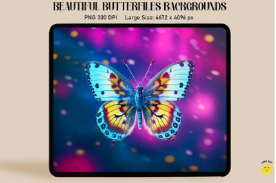 Beautiful Blue Butterfly Backgrounds