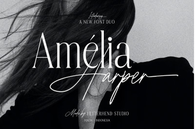 Amelia Harper Font Duo