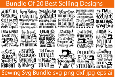Sewing SVG Bundle,Coffee Mug SVG Bundle,Sticker Bundle
